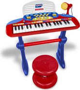 Bontempi Elektronický klavír
 červeno-modrý
