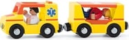 Woody Autíčka k dráhe - Ambulancia, 4ks