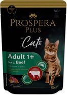 Kapsička Prospera Plus Adult 1+, Beef, Carrot 85g