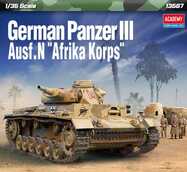 Model Kit tank 13567 - Panzer III Ausf.N. Afrika Korps (1:35)