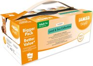 Kapsičky IAMS morské a suchozem. mäso v omáčke multipack 4080g (48x85gr)