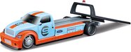 Maisto Flatbed - 2019 Ford GT Heritage Edition, svetlo modrý, 1:64