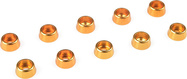 Podložka pre valc. hlavu M2.5/7mm hliník zlatá (10)