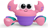 BRIGHT STARTS Jucărie muzicală și multisenzorială Rockin' Crawling Crab™ - Roz, 6m+