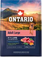 Krmivo Ontario Adult Large Lamb &amp; Brown Rice 2,25kg