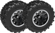 Traxxas roată 2.1/2.6", disc negru, anvelopă Sledgehammer (spate) (2)