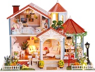 Miniatúra domčeka Dom farebné glazúry