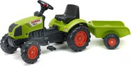 FALK Pedálos traktor 2040A Claas Arion 410 pótkocsival