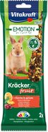 Tyčinky Vitakraft Emotion Kracker králik, s ovocím 2ks