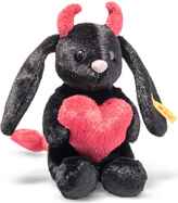 STEIFF Hoppie rabbit - little devil black 14 cm