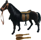 Dunkles Pferd 35cm