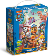 Paw Patrol Dino Rescue puzzle 32x23cm 48 piese