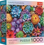 Trefl Puzzle 1000 Bunte Sukkulenten