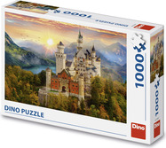 Puzzle Malovaný Neuswanstein 1000 dielikov