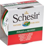 Konzerva SCHESIR kura a hovädzie v želé 150g