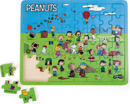 Small Foot Doskové puzzle Snoopy na ihrisku
