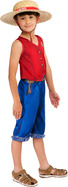 ONE PIECE LUFFY detský kostým veľkosť (134-140cm)