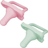 Dr.Browns HappyPaci 0-6m 2ks, ružový/zelený