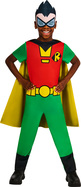 TEEN TITANS GO ROBIN Kinderkostüm Größe S(122-128cm)