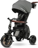 QPLAY Trojkolka Comfo Max Grey, 8 v 1, vek 10-72 mesiacov