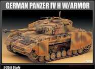 13233-as modelltartály - NÉMET PANZER IV HW / ARMOR (1:35)