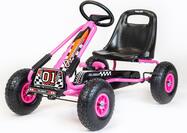Detská šliapacia motokára Go-kart Baby Mix Razor ružová