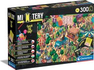 Clementoni MYSTERY PUZZLE 300 dielikov - Chyť zlodeja v lunaparku