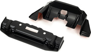 Arrma splitter, difusor negro/naranja: Felony 6S BLX