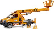 Bruder 2679 MB Sprinter con piattaforma di lavoro ad alto sollevamento