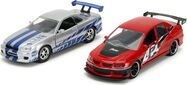 Brzi i žestoki Twin Pack 2006 Mitsubishi Lancer Evo IX + Brianov 2002 Nissan Skyline GTR