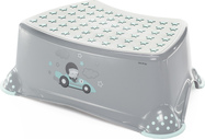 Stupienok k WC/umývadlu "Racer", Grey/Mint