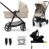 KINDERKRAFT Kočík kombinovaný 4v1 Newly Classic Beige + Mink PRO
