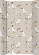 CEBA BABY Matelas à langer à 2 bords avec planche rigide (50x70) Ultra Light Crazy Ducks