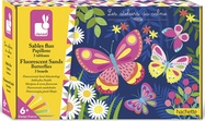 Janod Atelier Set Midi Nisip colorat cu sclipici Fluturi de la 6 ani