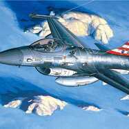 Model Kit repülőgép 12259 - F-16A / C (1:48)