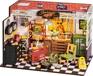 RoboTime miniatúra domčeka Garáž