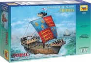Modellbausatz Schiff 9038 - Englisches Mittelalterschiff Thomas (1:72)