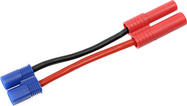 Konverzný kábel EC3 prístroj - 4.0mm pozlátený 14AWG
