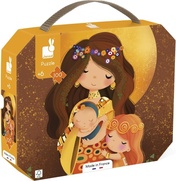 Janod Puzzle v kufríku Umelecké Klimt 100 ks