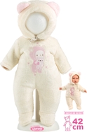 Llorens M14-208 oblečenie pre bábiku bábätko NEW BORN veľkosti 40-42 cm