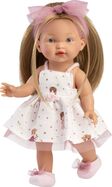 Llorens 28038 VALERIA - realistická bábika s celovinylovým telom - 28 cm