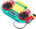 Hape Boombox radio avec microphone Pixelz - avec effets lumineux et sonores