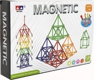 Magnetická stavebnice 120 ks