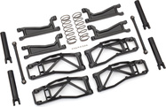 Kit suspensie roți Traxxas negru (pentru WideMaxx)