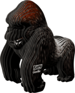 EUGY Gorilla 3D kartonasta sestavljanka