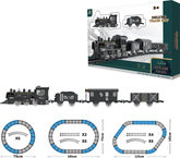Vlak s dymovými efektmi set s dráhou 125x105 cm