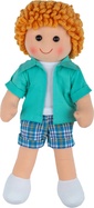 Bigjigs Toys Látková bábika Jacob 28 cm