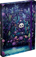 Tafel auf Schulheften A4 Jungle Panda