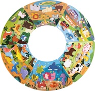 2Kids Toys Fa puzzle Kör összekapcsolható 6 az 1-ben