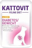 Kapsička Kattovit Diabetes/Gewicht kura 85g